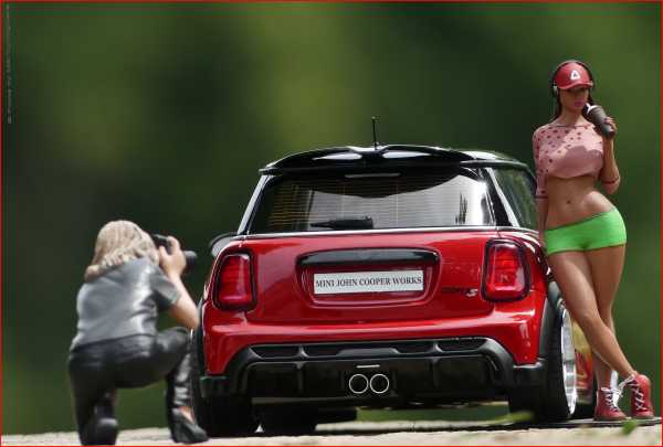 1:18 Mini Cooper S JWC WORKS Package 2021 - Red Edition inkl. OVP